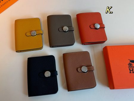 Genuine leather Hermes card holder. Compact, soft, and durable. 8x10.5 size.