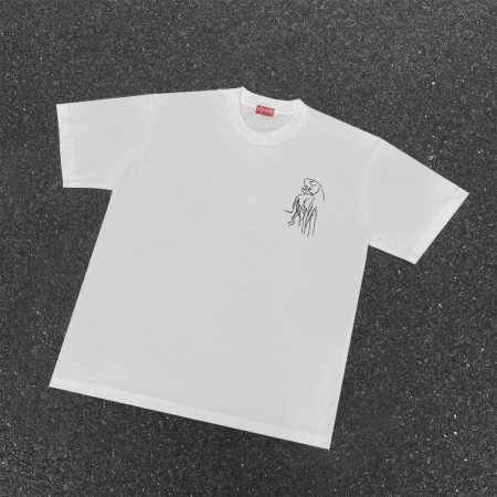 KENZO 2024 Year of the Dragon Embroidered Classic T-Shirt. Colors: White, Black. Sizes: M, L, XL, XXL.