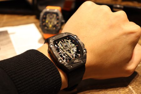 Richard Mille RM27-03 with NTPT carbon fiber case, automatic movement, 48x42mm.